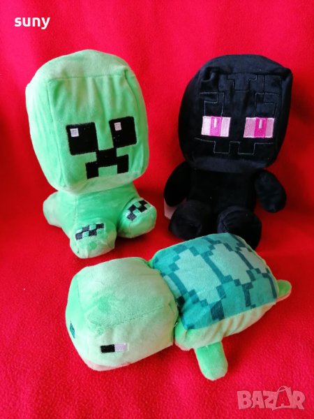 Играчки Майнкрафт - Крипър, Ендърмен , костенурка, снимка 1