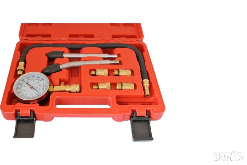 Манометър за високо налягане КОМПРЕСОМЕР за бензин - 8 части, снимка 1