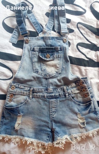 Страхотно дънково гащеризонче, снимка 1