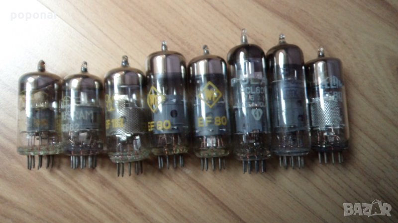 Лот радиолампи 8 БР., снимка 1