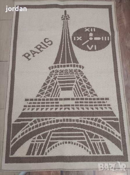 Килимче Айфеловата кула Париж 125×80 см., снимка 1
