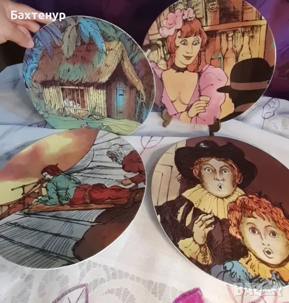 колекционерски чинии за стена , снимка 1