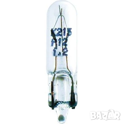 Крушка PHILIPS W1,2W 24V 1,2W W2x4,6D T5 №13516CP, снимка 1