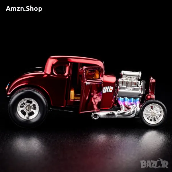Hot Wheels
Ексклузивен RLC Ford '32 нисък номер 01414  / 30 000 колекционерска количка Форд 1:64, снимка 1