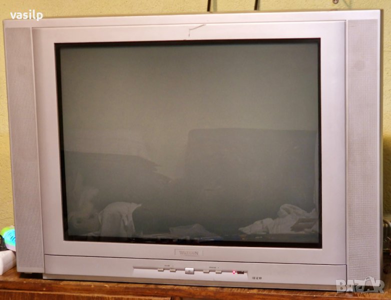 Плосък голям телевизор кинескоп Watson 100Hz, картина в картината, 30", снимка 1