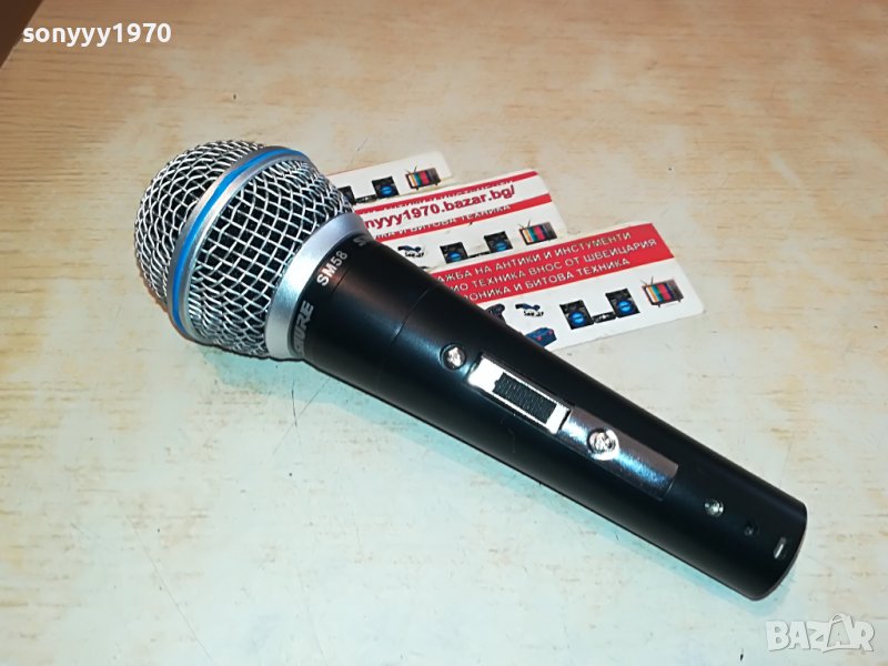 shure sm58 blue line 3012221222, снимка 1