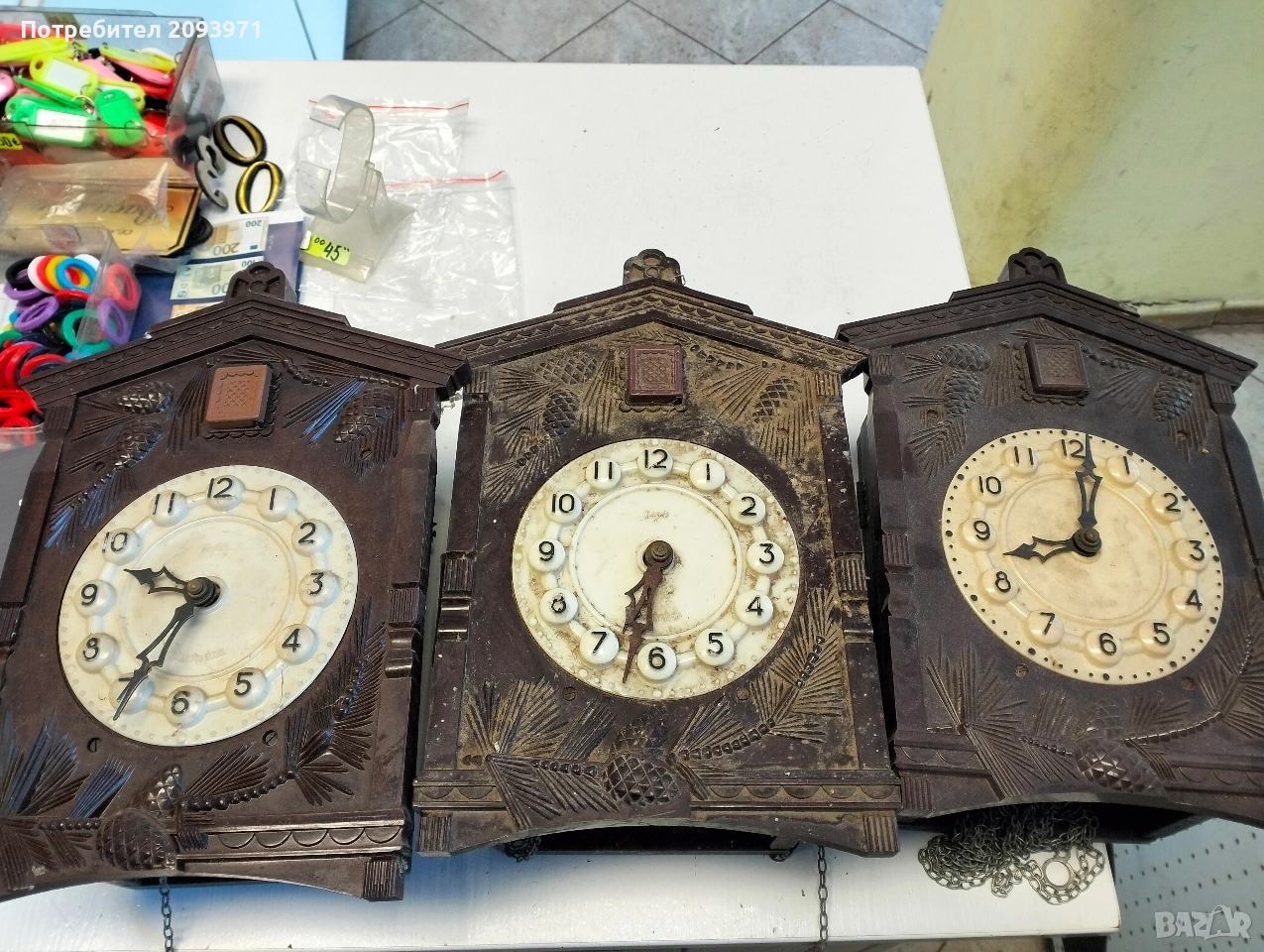 стенни часовници с кукувичка, снимка 1