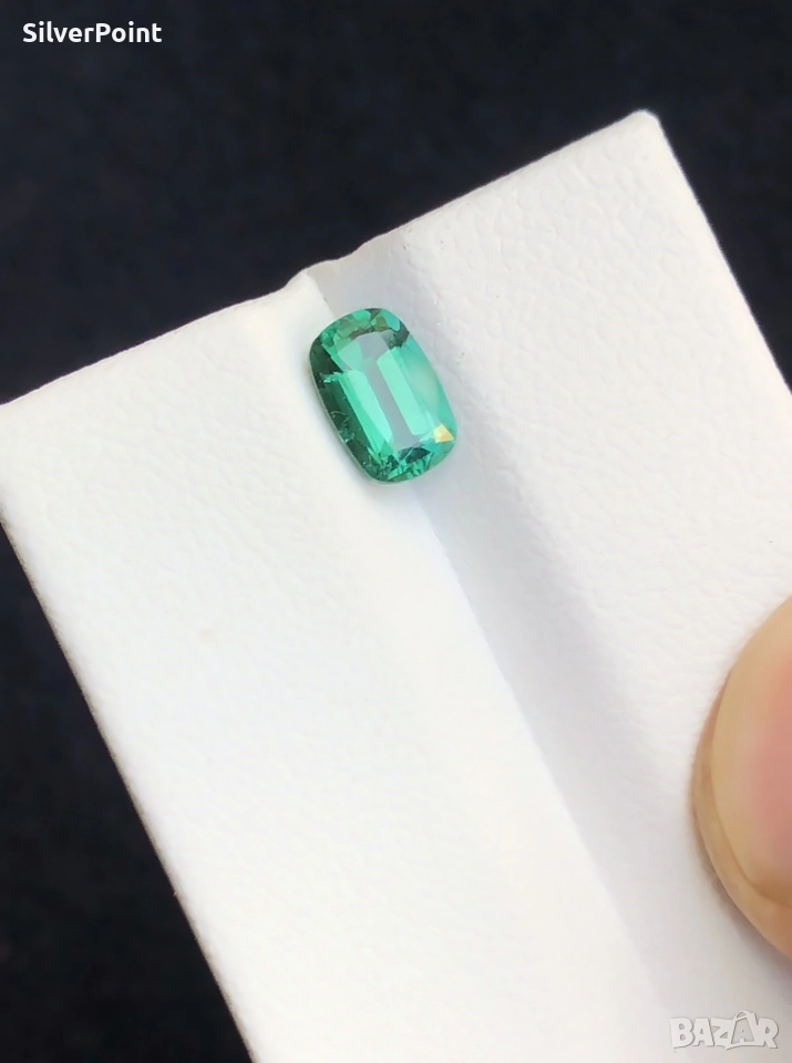 Турмалин синьо зелен, снимка 1