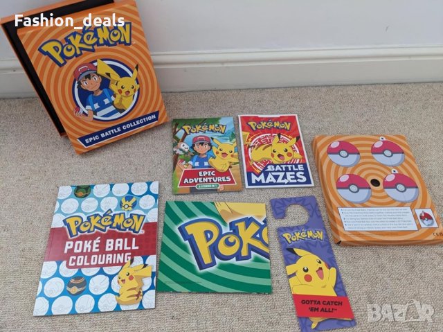 Нов POKЕMON Epic Battle Collection официална подаръчна кутия Колекционери Подарък, снимка 10 - Други - 42322823