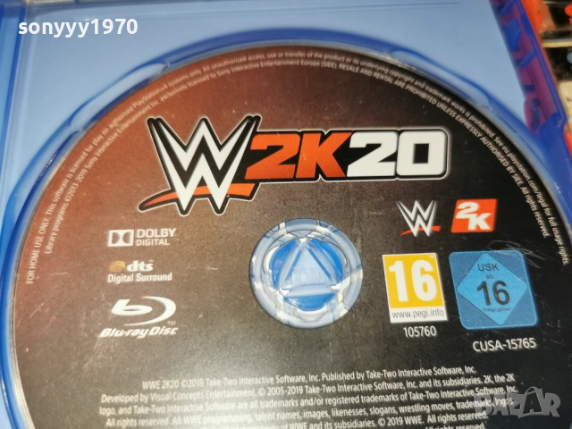 SONY PS4 W2K20 GAME 2604262001L1, снимка 11 - Игри за PlayStation - 54322152