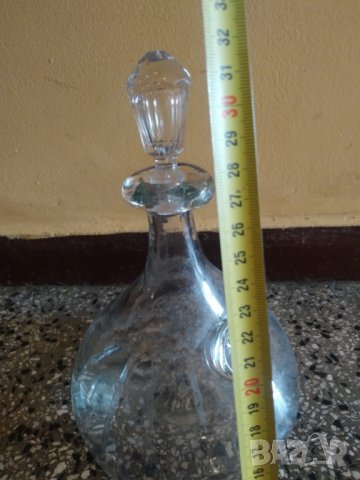 стъклена гарафа , снимка 5 - Други ценни предмети - 40760649