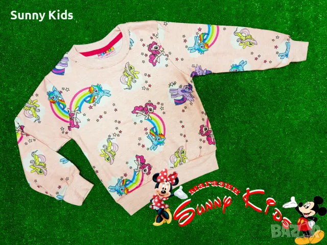 НОВА леко ватирана блуза, снимка 1