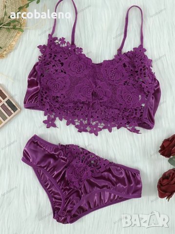 Дамски комплект бельо, 3цвята , снимка 10 - Бельо - 39892062