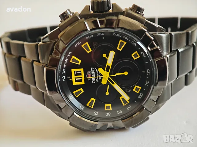 ORIENT CHRONOGRAPH WR 100M ORIGINAL, снимка 4 - Мъжки - 56115585