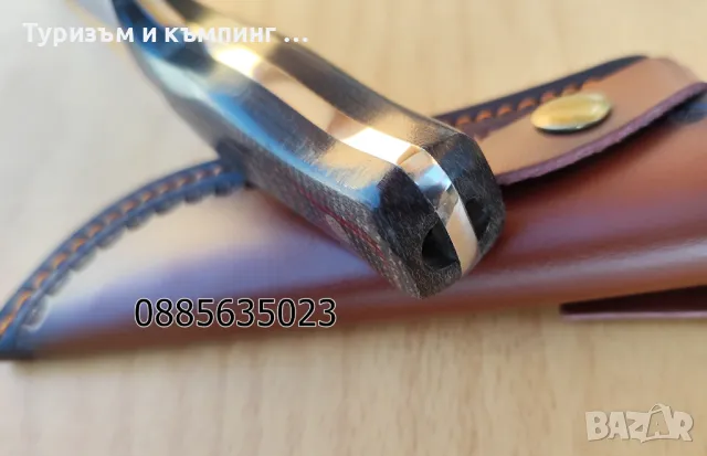Ловен нож- ръчна изработка / дължина 25,6 см /, снимка 7 - Ножове - 45423759