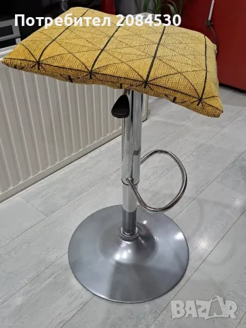 Бар стол с регулиране на височината , снимка 5 - Столове - 49180285