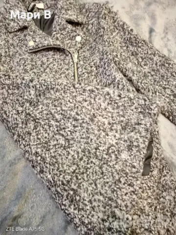 Вълнено палто H&M - размер М 40, снимка 6 - Палта, манта - 49165496