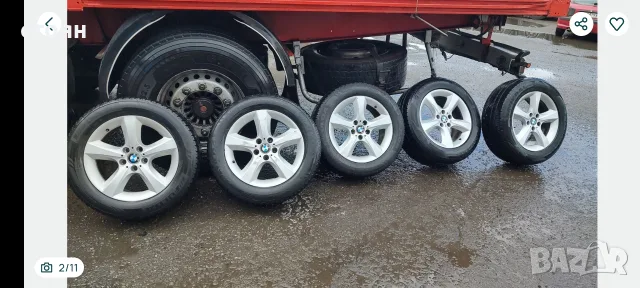 5бр. оригинални ,алуминиеви джанти с гуми за BMW X5, снимка 2 - Гуми и джанти - 56107805