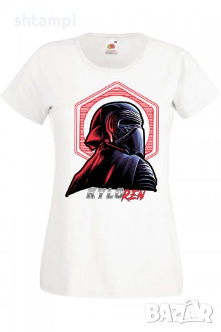 Дамска тениска Star Wars kylo ren,Филм,Игра,superhero,Изненада,Подарък,Повод,