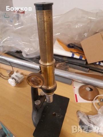 Микроскоп Basch 25998, снимка 3 - Медицинска апаратура - 54359813