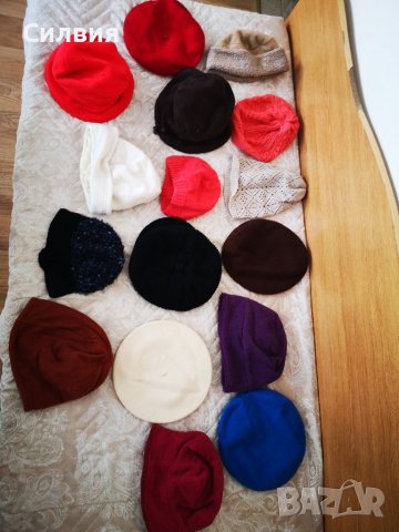 Зимни шапки 16 бр, снимка 2 - Шапки - 37925484