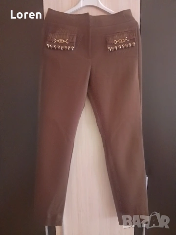 *Elisabetta Franchi*Кафяв дамски панталон 