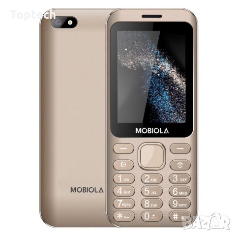 Мобилен телефон Mobiola MB3200i Сив, червен и златен, снимка 2 - Телефони с две сим карти - 30170102