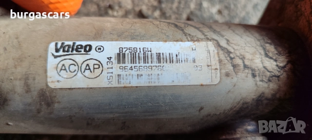 EGR охладител 9645689780 Peugeot 407 2.0HDI - 80лв, снимка 2 - Части - 52145496