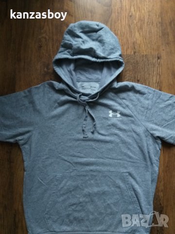 Under Armour Men's UA Rival Fleece Short Sleeve - страхотно мъжко горнище , снимка 8 - Спортни дрехи, екипи - 39246226