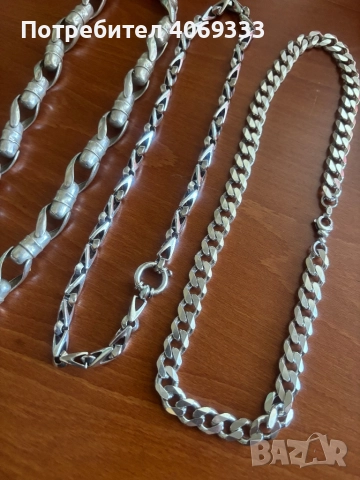 Купувам сребърни изделия от 2-до3 лв за гр, снимка 3 - Колиета, медальони, синджири - 51862208