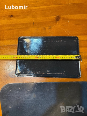 Две стари емайлирани табели, снимка 7 - Колекции - 52865868