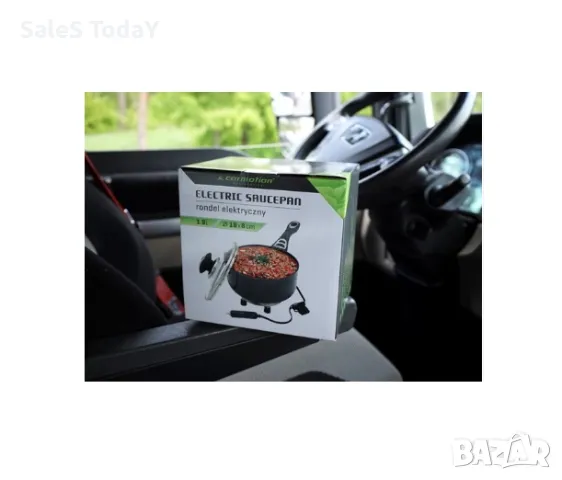 Тенджера за кола- тир- камион- бус, Електрическа с капак, 12V или 24V, 150/250W, 1,9л, снимка 2 - Аксесоари и консумативи - 48207216