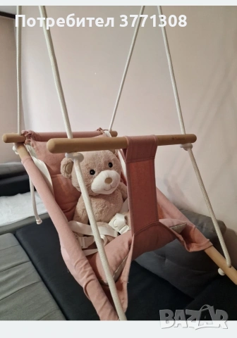 Люлка за деца и бебета 3 в 1 Tulano Hop 40 - Розова