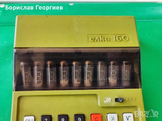 Стар калкулатор Елка 160, снимка 2 - Колекции - 50217229