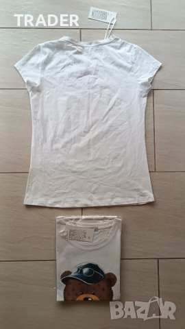 Тениска с къс ръкав Moschino, снимка 4 - Тениски - 36698255