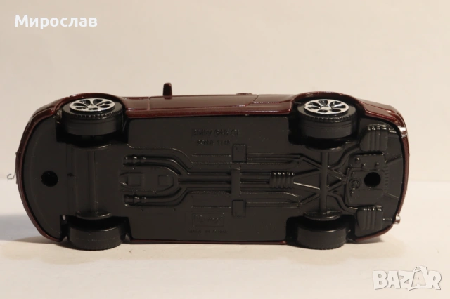 1:43 BBURAGO BMW 6 КОЛИЧКА МОДЕЛ, снимка 9 - Колекции - 53378241
