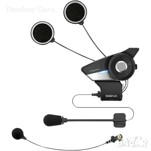 За каска Sena 20S EVO Мотоциклетна Bluetooth слушалка с HD високоговорители, снимка 1