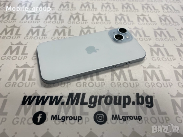 #MLgroup предлага iPhone 15 128GB Light Blue, втора употреба, снимка 3 - Apple iPhone - 52495369