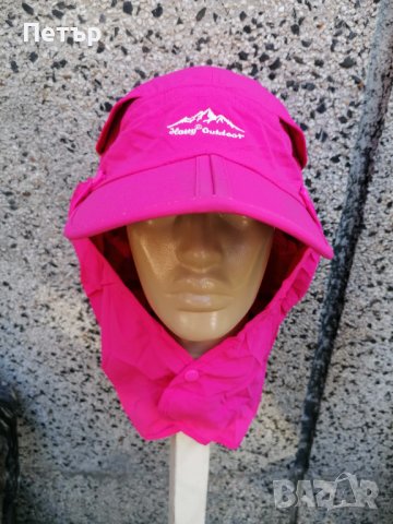 Продавам нова лека лятна бързосъхнеща шапка с покриване на врата и сгъваема козирка , снимка 8 - Шапки - 37458475