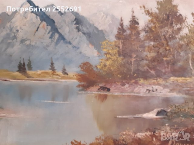 Картина , снимка 3 - Антикварни и старинни предмети - 29698806