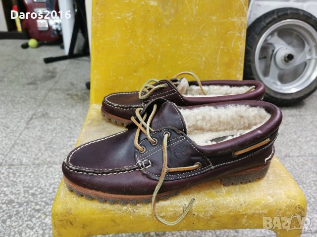 Страхотни мокасини естествена кожа Timberland, снимка 4 - Други - 30465863