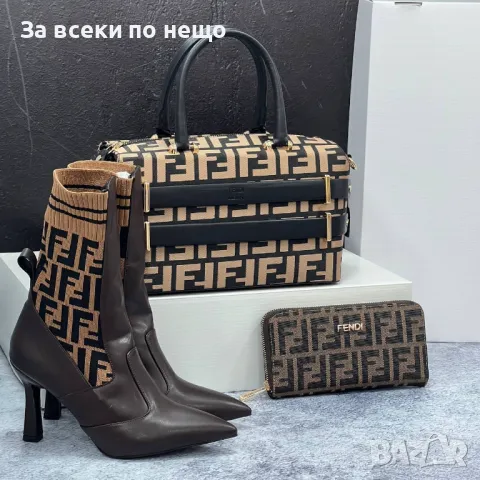 Дамска чанта Fendi - Налични различни цветове Код D1136, снимка 3 - Чанти - 47600052