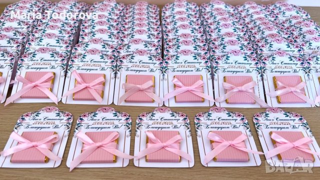 Подаръци за гости на кръщене, сватба, юбилей, погача, абитуриентски бал, снимка 4 - Подаръци за рожден ден - 38723315