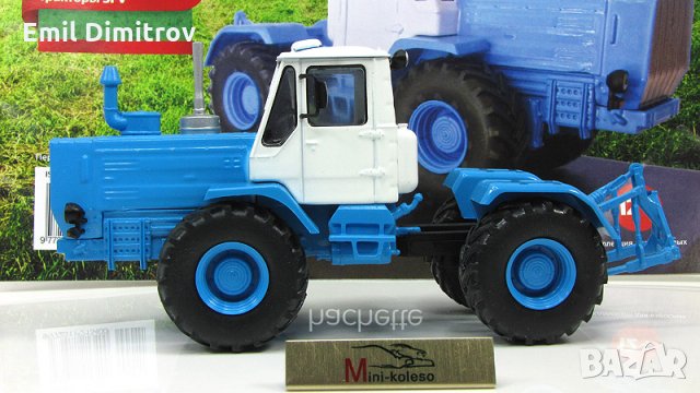 Моделче на трактор Т-150К, в мащаб 1:43, снимка 3 - Колекции - 30946062