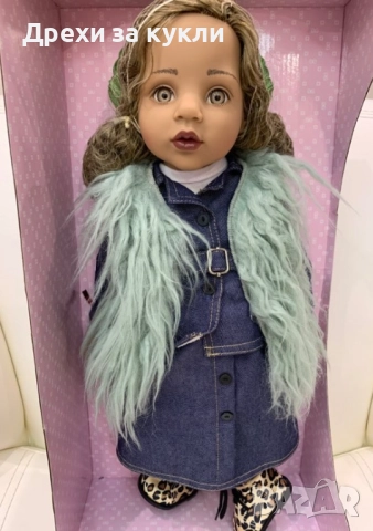 Кукла Леа, серия Happy Kidz, от Gotz, 50 см., снимка 3 - Кукли - 52761316