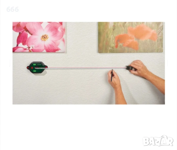 PARKSIDE® Лазерен нивелир с ролетка, снимка 4 - Други инструменти - 54009230