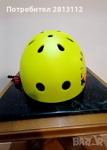 Детска предпазна каска "TEMPISH SKILLET Z" за ролери, скейтборд, колело. Размер: S (51-55 см.), снимка 4 - Спортна екипировка - 52582774