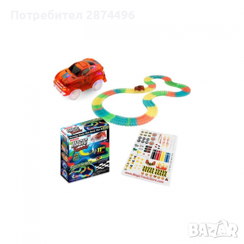 1885 Magic Tracks Детска светеща писта 220 части , снимка 9 - Други - 36399459