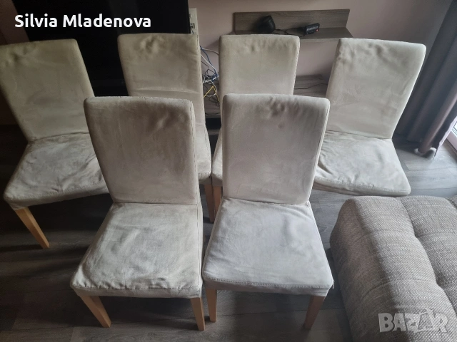 Шест трапезни стола, снимка 3 - Столове - 54276538