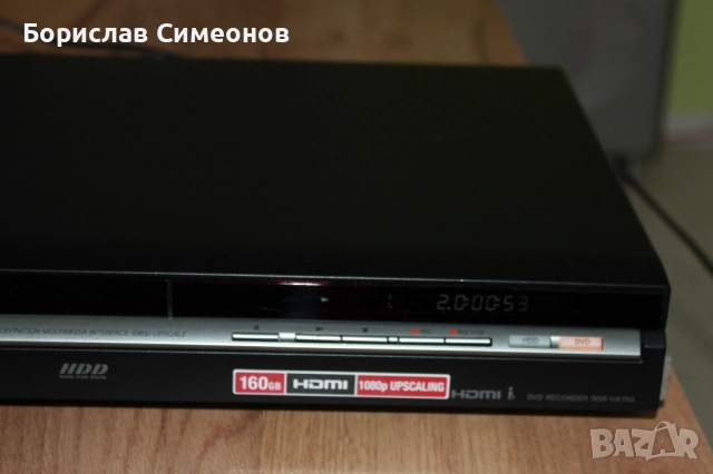 Sony RDR HX750, снимка 6 - Други - 52866735